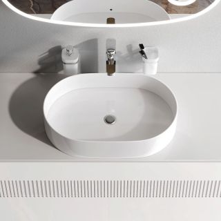 Раковина накладная  Am.Pm Func M8FWCC20500WG 51 см белый